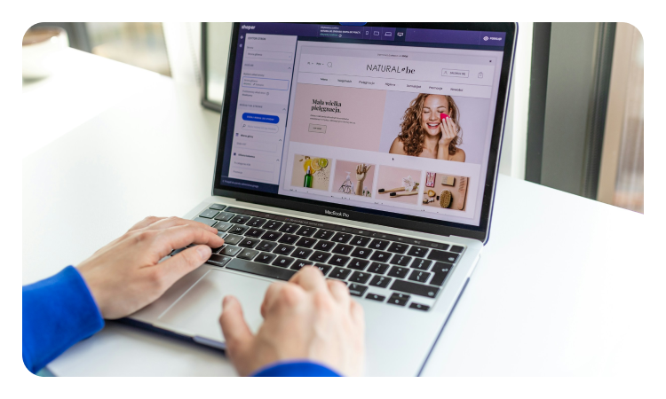 Editing Shopify store website