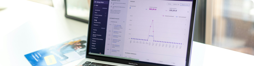 analytics dashboard screen